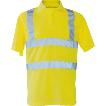 Pánské tričko Korntex Liverpool Reflexní polo triko KX070 Signal Yellow S