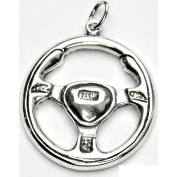 Přívěsek Stříbrný přívěsek sportovní volant - P380 (Stříbrný volant)