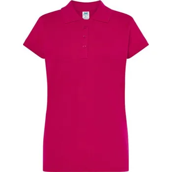 Dámské tričko Jhk Dámské polo tričko JHK511 Fuchsia XL