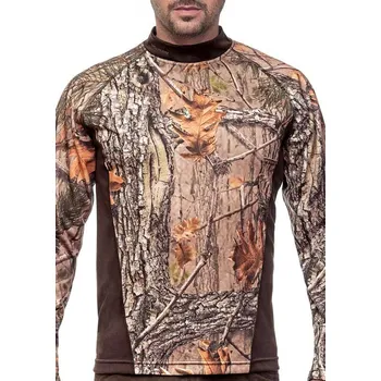 Pánské tričko T-shirt Long Sleeve tričko s dlouhým rukávem b. Kamufláž 3DX myslivecké tričko, Hillman Velikost.: L