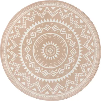 Béžový kulatý koberec ø 140 cm Valencia - Hanse Home ID_1473932
