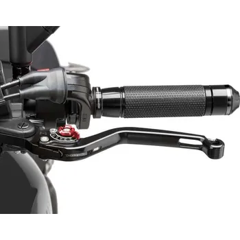 Páčka spojky bez adaptéru PUIG 270NR dlouhé černá/červená