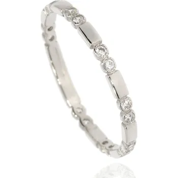 Prsten Zlatnictví Helios Zlatý prsten minimalistický design Velikost: 55, Váha: 1,05g