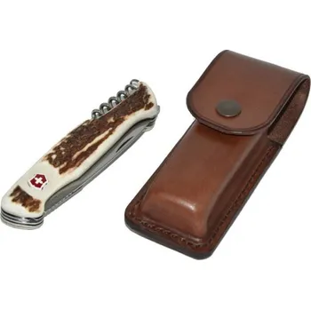 Žertovný předmět Kožené pouzdro s klipem na opasek na nůž ARTURE Victorinox Ranger