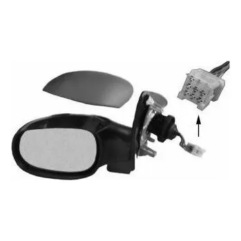 Auto zrcátko Vnější zpětné zrcátko | levé, 8148KE,8148YN,8149KQ,4028807,34.17.213,, ECAR, 5723514E