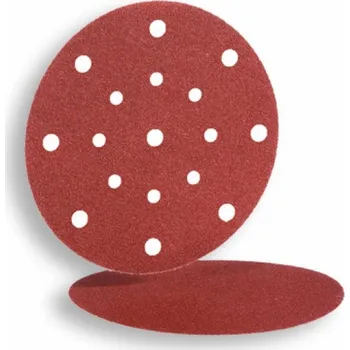 Brusný papír Hermes 6252741 | Brusný výsek na suchý zip 150 mm, 17 otvorů Z24, VC 153