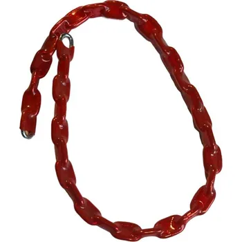 Lano Řetěz bezpečností 6 x 1200mm s PVC návlekem, DIN 5685A