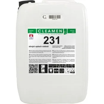 Mycí prostředek CLEAMEN 231 strojní oplach nádobí 20 L