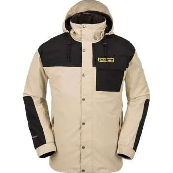 Pánská softshellová bunda BUNDA VOLCOM Longo Gore-Tex - béžová - M + při osobním odběru 8 535 Kč