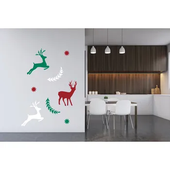 Samolepící dekorace Lepy.cz Samolepka na zeď/okno Sobi Barevná varianta: Bílá