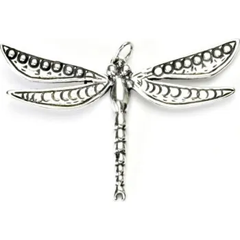 Přívěsek Stříbrný přívěsek vážka velká - P371 (Stříbrná velká vážka)