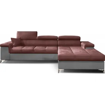 Pohovka Nábytek PEGAS s.r.o. Rohová sedací souprava RICARDO, Monolith 63/Monolith 84, Pravá