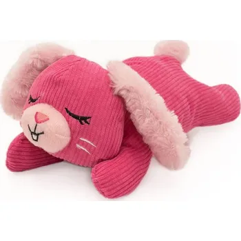 Hračka pro psa Hračka ZIPPY PAWS plyš - Snooziez králík s ultrazvukovým pískáním 25cm