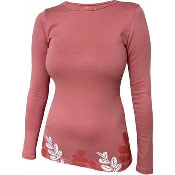 Dámské tričko Dámské tričko, dlouhý rukáv KALARA 801 starorůžová XL