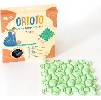Ortoto - ortopedická podlaha Kameny tvrdé - dárkové balení 1 ks Mentolová