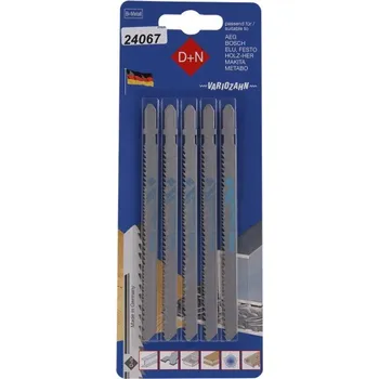 Pilový plátek Festa Plátky do přímočaré pily BiM 120/1,3mm 5ks 31528