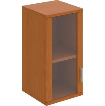 Kancelářský vozík HOBIS skříň policová dvéřová horní - S 2 40 02 L H, třešeň + doprava zdarma
