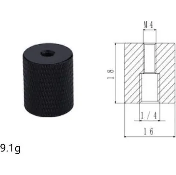 Stativ Nástavec M4 na 1/4" (CA34)