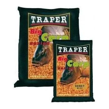 Návnadová surovina Krmítková Směs Traper Big Carp 1Kg Jahoda