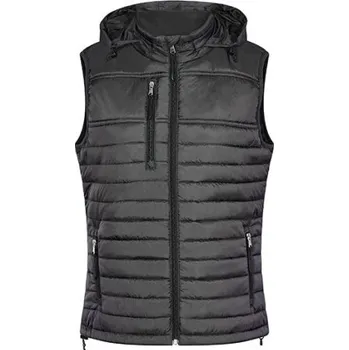 Dámská vesta Hrm Dámská prošívaná vesta HRM1302 Dark Grey XL