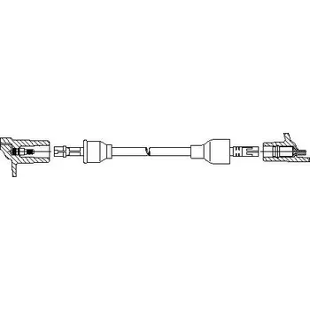 Zapalovací kabel zapalovací kabel, , BREMI, 385/40