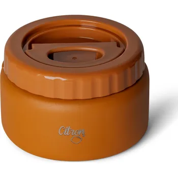 Dóza na potraviny Citron Nerezová nádoba na jídlo 250 ml - Caramel