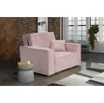 Nábytek PEGAS s.r.o. Rozkládací křeslo Vivian Star I růžová