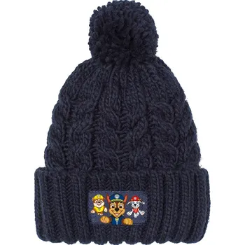 Čepice Paw Patrol - Tlapková patrola -Licence Chlapecká zimní čepice - Paw Patrol 52391578, tmavě modrá Barva: Modrá tmavě, Velikost: velikost 52