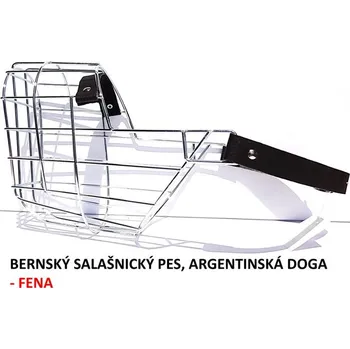 Náhubek pro psa Mr. Rozchov Náhubek kovový - Bernský salašnický pes, Argentinská doga - fena