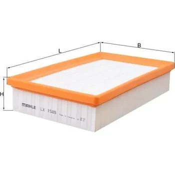 Vzduchový filtr Vzduchový filtr, , 99711013200, KNECHT, LX 1585