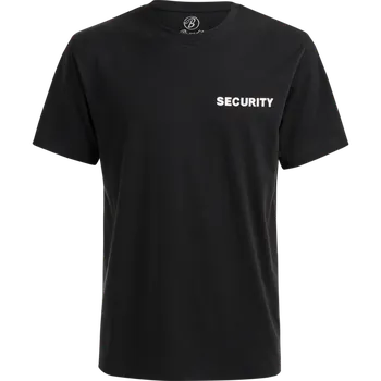 Pánské tričko Tričko SECURITY s nápisem černá | bílá 5XL