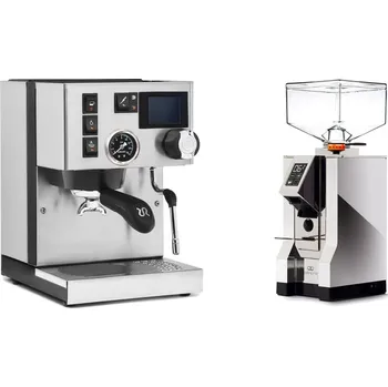 Kávovar Rancilio Silvia BC PID + Eureka Mignon Perfetto, CR chrome