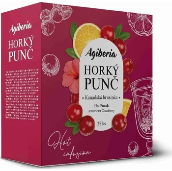 Instantní nápoj AG- Agiberia Hot punch - AMERICAN Cranberry 20 g -