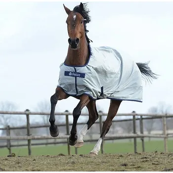 Deka pro koně Nepromokavá deka BUCAS Power Turnout Light 0 g klasický střih 115 cm