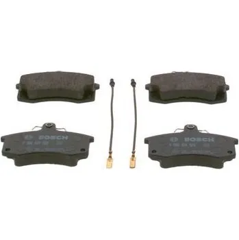 Brzdová destička Sada brzdových destiček, kotoučová brzda, , 2121350108001, BOSCH, 0 986 424 928