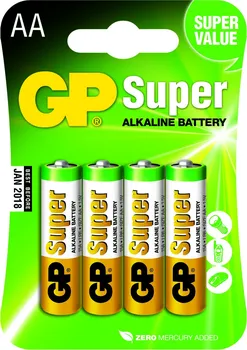 Článková baterie GP Super LR06 AA 4 ks