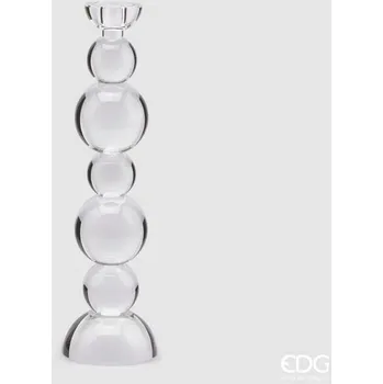 Svícen Křišťálový svícen Gauss na dlouhou svíčku, 36x11,5x11,5 cm