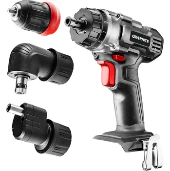 GRAPHITE AKU Šroubovák s výměnými hlavami Energy+ 18V, 58G022-AD