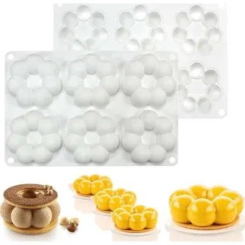 Forma na pečení Silicolove forma na mousse dezert kytka