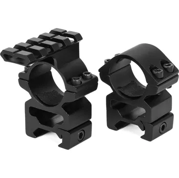 Sportovní střelba A.C.M. Střední montážní 25,4mm kroužky s jednou horní RIS lištou