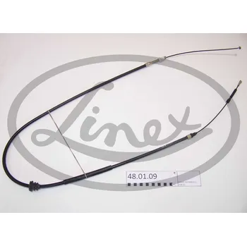 Lanko parkovací brzdy Tazne lanko, provozni brzda, , 12297834, 13298336, LINEX, 48.01.09