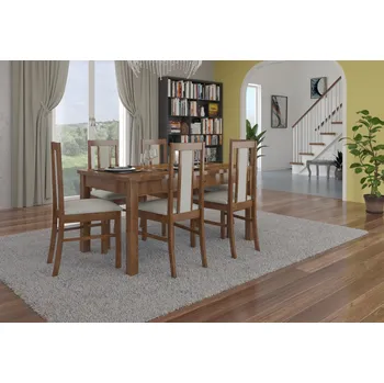 Jídelní set Nábytek PEGAS s.r.o. Sada stolu s židlemi RODOS 52 Lefkas