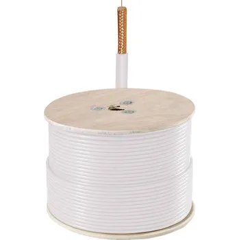 elektrický kabel ABUS TVAC40440 video kabel RG59 1 x 0.22 mm² bílá 150 m