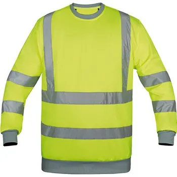 Pánská mikina Korntex Limerick Reflexní mikina KX324 Signal Yellow XL