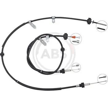 Tažné lanko, parkovací brzda, , LR019223(), SNF500025, SNF500026, SNF500027, SNF500120, SNF500150, A.B.S., K10079