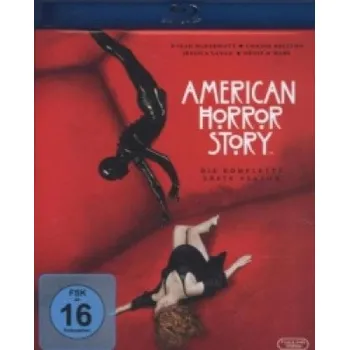 Blu-ray film American Horror Story. Season.1, 3 Blu-ray: USA – Adam Penn,Fabienne Bouville,Bradley Buecker,Stewart Schill,Robert Komatsu,Brad Falchuk,Ryan Murphy,Tim Minear,Jessica Sharzer,Jennifer Salt,James Wong,James S. Levine,Bradley Buecker,Brad (DE)