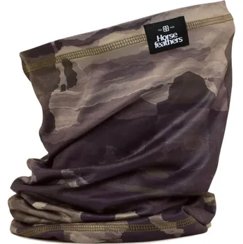 Šátek Maskáčový nákrčník Horsefeathers Neck Warmer - hnědé camo