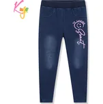 Dívčí riflové legíny, zateplené - KUGO KK2323, modrá Barva: Modrá, Velikost: 158