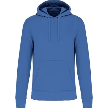 Dílna Pánská organická mikina s kapucí Kariban K4027 Barva: Modrá královská světlá, Velikost: L