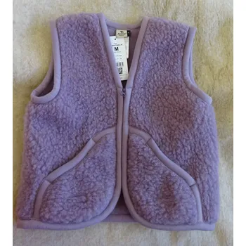 Vesta dětská na zip ALWERO Barva: Lila (světle fialová), Velikost: S